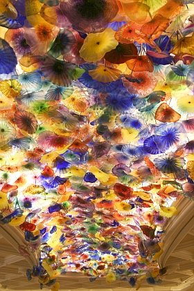 Decke der Lobby im Bellagio